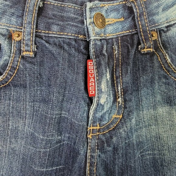 Dsquared 2 Men's Men's Distressed Ripped Jeans 27 - Picture 3 of 8